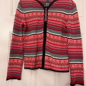 Cambridge Dry Goods Multicolor Knit Hooded Sweater